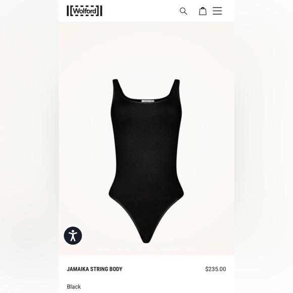 Wolford Other - Wolford string body, size S, black